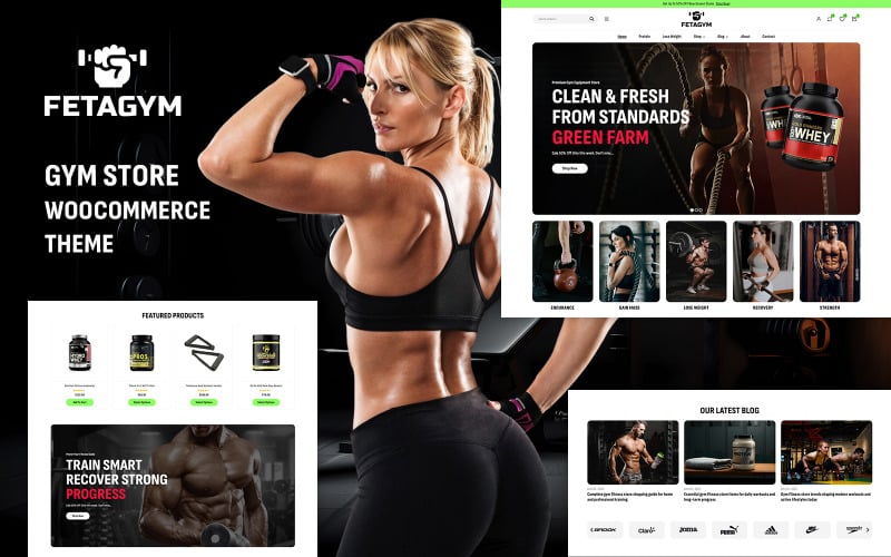 Fetagym - Gym & Sports Store WooCommerce WordPress Theme Fetagym - Gym & Sports Store WooCommerce WordPress Theme