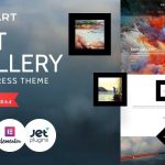Fine Art - Art Gallery WordPress Elementor Theme