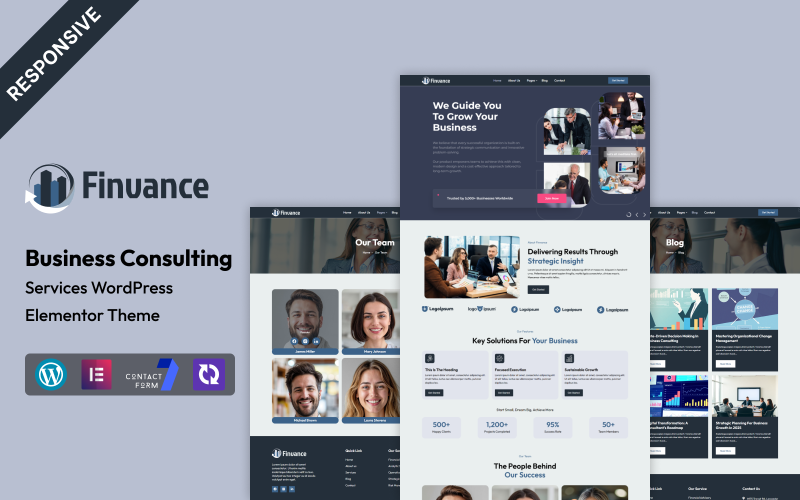 Finvance - Corporate, Consulting & Business Services WordPress Elementor Theme Finvance - Corporate, Consulting & Business Services WordPress Elementor Theme