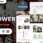 Flora - Flower Shop, Florist Services And Wedding Flowers WordPress Elementor Theme