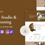 Flowly - Yoga, Fitness and Lifestyle WordPress CMS Landing Page