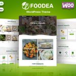 Foodea - Organic Food WordPress Elementor Template