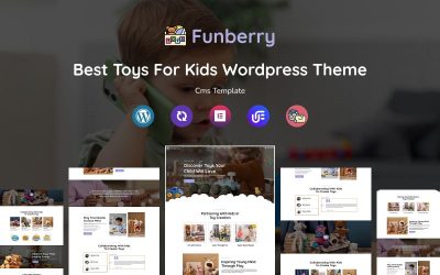 Funberry - Kids Toy Store Multipurpose Responsive WordPress Theme