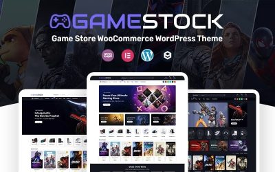 GameStock - Game Store WooCommerce WordPress Theme