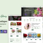 GardenGlory - Flower Boutique, Wedding Flowers And Florist Multipurpose WordPress Elementor Theme