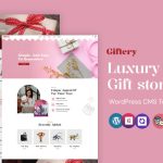Giftery - Gift Shop WordPress Elementor Theme
