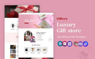 Giftery - Gift Shop WordPress Elementor Theme