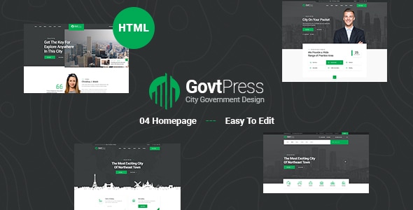GovtPress - Municipal and Government HTML5 Template GovtPress - Municipal and Government HTML5 Template