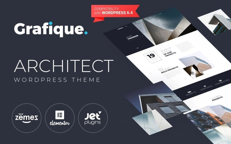 Grafique - Architect WordPress Elementor Theme Grafique - Architect WordPress Elementor Theme