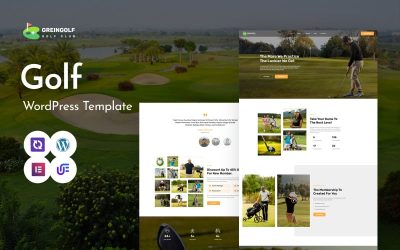 Greingolf - Golf Club And Course Sports WordPress Elementor Theme