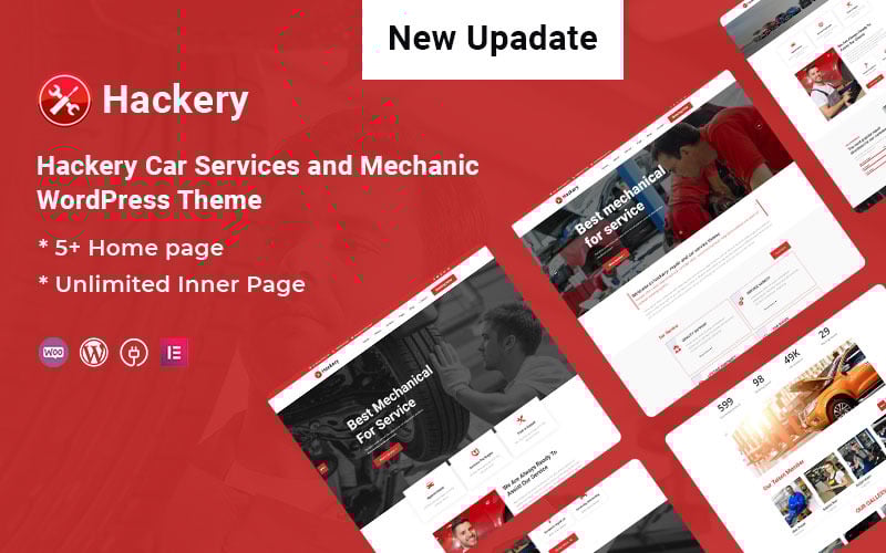 Hackery - Car Services and Mechanic WordPress Theme Hackery - Car Services and Mechanic WordPress Theme
