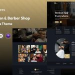 Hairex - Hair Salon & Barber Shop WordPress Theme