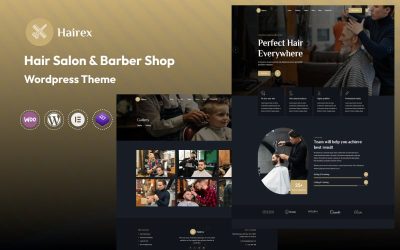 Hairex - Hair Salon & Barber Shop WordPress Theme