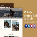Hoofly - Horse Riding School WordPress Elementor Theme