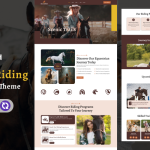 Horsefield – Equestrian & Horse Riding Elementor WordPress Theme