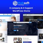 Hubsoft - IT Solutions & IT Support Elementor WordPress Theme