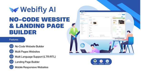 Webifly AI - No Code Website & Landing Page Builder Webifly AI - No Code Website & Landing Page Builder