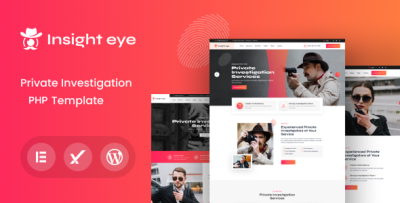 insighteye - Private Investigator PHP Template