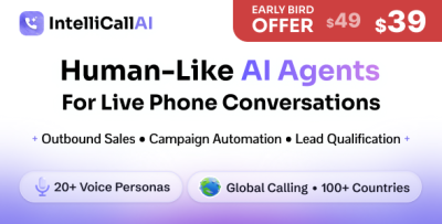 IntelliCall AI – AI Voice Calling Agents for Lead & Campaign Automation