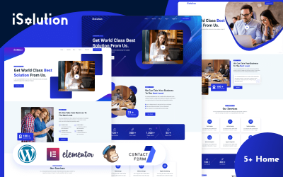 iSolution - IT Solution & IT Services Technology WordPress Theme