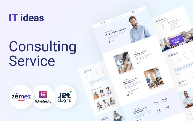 IT Ideas - Advanced And Proactive It Consulting Elementor WordPress Theme IT Ideas - Advanced And Proactive It Consulting Elementor WordPress Theme