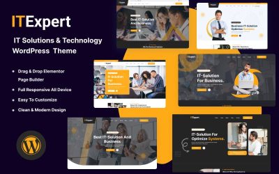 Itexpert - IT Solution And Technology WordPress Theme