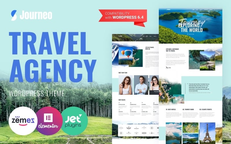 Journeo - Travel Agency WordPress Elementor Theme Journeo - Travel Agency WordPress Elementor Theme