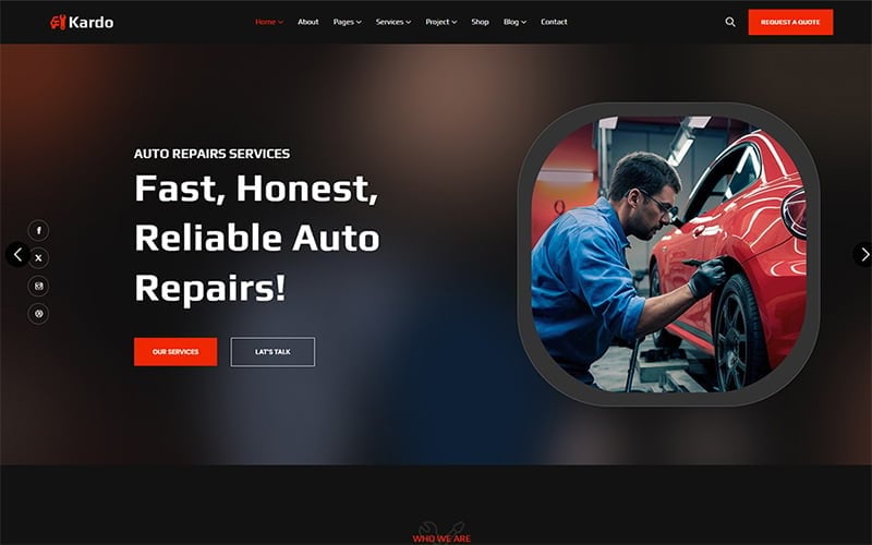 Kardo - Car, Repair & Rent Elementor WordPress Theme Kardo - Car, Repair & Rent Elementor WordPress Theme
