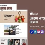 Keycraft - Keychain Store  WordPress Elementor Theme