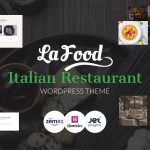 La Food - Italian Restaurant Responsive WordPress Theme