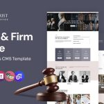 Lawrist - Law Firm And Lawyer  WordPress Elementor Theme