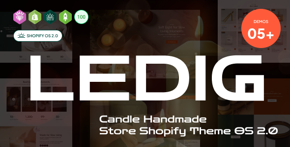 Ledig | Candle Handmade Shopify Theme OS 2.0 Ledig | Candle Handmade Shopify Theme OS 2.0