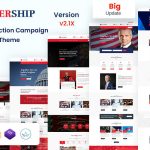 Lidership - Political,  Election Campaign and Party Candidate WordPress Theme