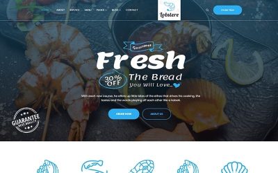 Lobstere - Fish Service WordPress Elementor Theme