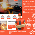 Logista - Transport & Logistics WordPress Theme