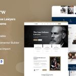 Lorw - Defense Lawyers and law WordPress Theme