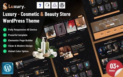 Luxuri - Beauty And Cosmetics WordPress Theme