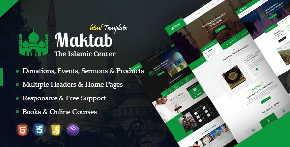 Maktab - Islamic Institute Responsive HTML Template Maktab - Islamic Institute Responsive HTML Template