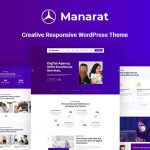 Manarat - Creative Responsive WordPress Theme