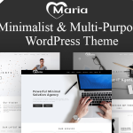 Maria - Minimal & Creative Portfolio WordPress Theme.