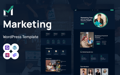 Marketing - High-Conversion Marketing Agency WordPress Elementor Theme