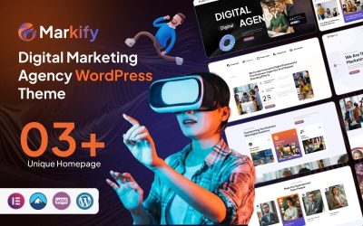 Markifi - Digital Marketing Agency & SEO Service WordPress Theme
