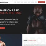 MartialPress - Martial Arts School and Club WordPress Theme
