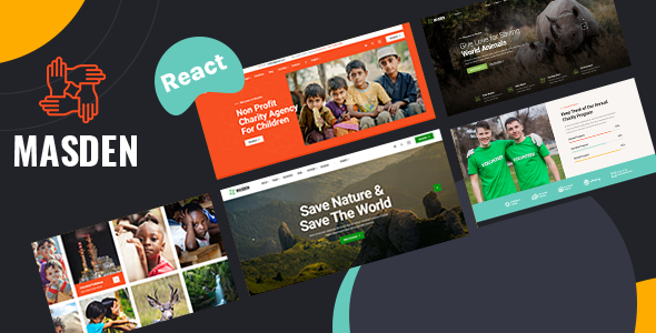 Masden - Charity & Donation React NextJs Template Masden - Charity & Donation React NextJs Template