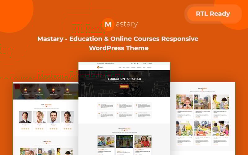 Mastary - Online Courses, LMS & Education Responsive WordPress Theme Mastary - Online Courses, LMS & Education Responsive WordPress Theme