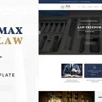 Max Law - Lawyer & Attorney HTML Template