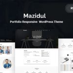 Mazidul Portfolio Responsive  WordPress Theme