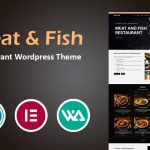 Meat and Fish Restaurant WordPress Theme
