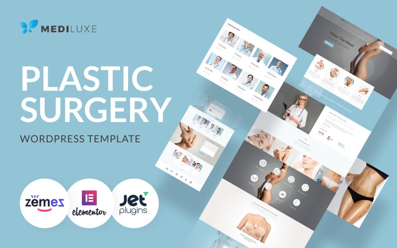 MediLuxe - Plastic Surgery WordPress Theme MediLuxe - Plastic Surgery WordPress Theme