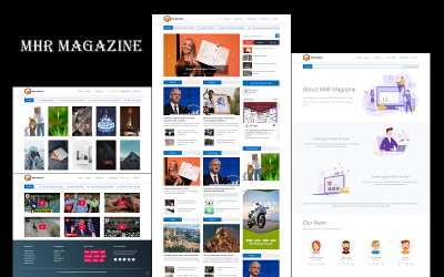 MhrMagazine - Newspaper, Blog, Journal, PhotoGallery, VideoGallery, and Magazine WordPress Theme
